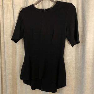 BCBG peplum top